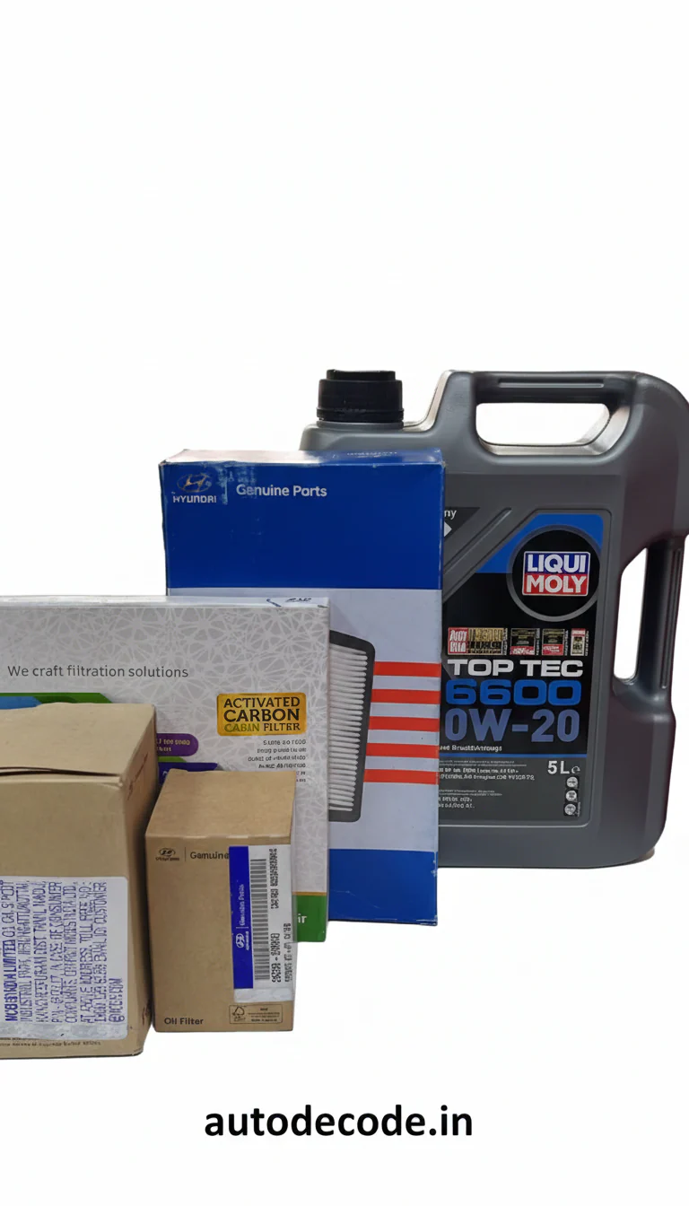 Kia Carens Diesel Service Kit – Liqui Moly 0W20 Oil - Image 2